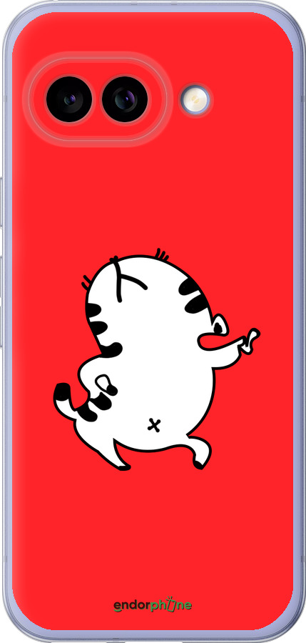 Силиконовый чехол Котик для Google Pixel 9A - 4577u-3899 изображение 