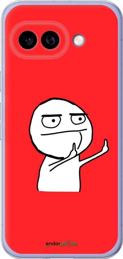 Силиконовый чехол Мем для Google Pixel 9A - 4578u-3899 изображение 