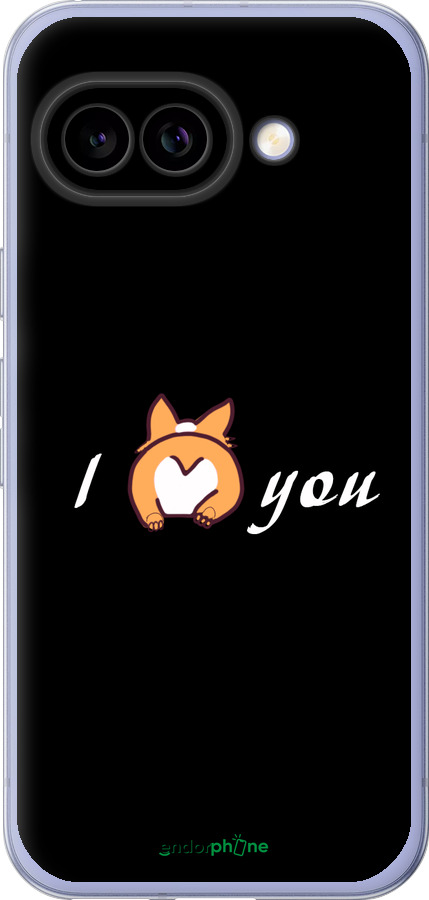 Силиконовый чехол Люблю для Google Pixel 9A - 4586u-3899 изображение 