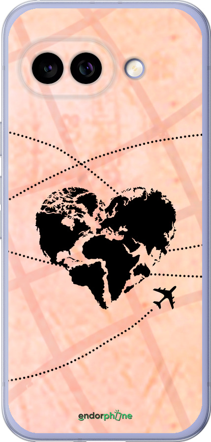 Силиконовый чехол Путешествуй для Google Pixel 9A - 4607u-3899 изображение 