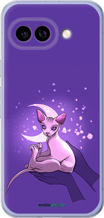 Силиконовый чехол Кот2 для Google Pixel 9A - 4676u-3899 изображение 