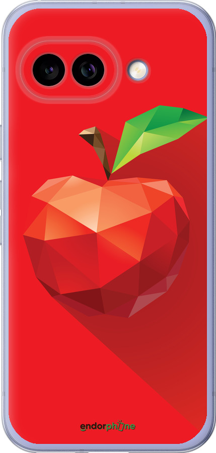 Силиконовый чехол Яблоко для Google Pixel 9A - 4696u-3899 изображение 