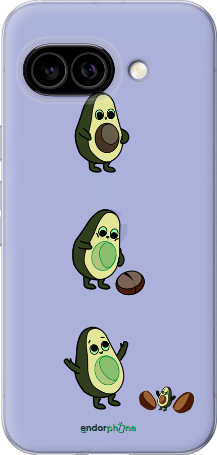 Силиконовый чехол Авокадо 1 для Google Pixel 9A - 4857u-3899 изображение 