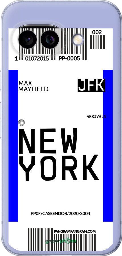 Силиконовый чехол New York для Google Pixel 9A - 4861u-3899 изображение 