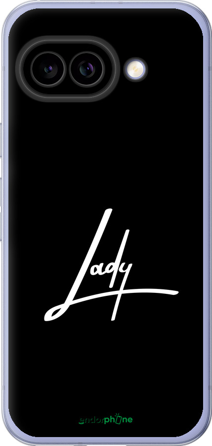 Силіконовий чехол Lady 2 для Google Pixel 9A - 4867u-3899 изображение 