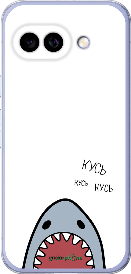 Силіконовий чехол Акула для Google Pixel 9A - 4870u-3899 изображение 