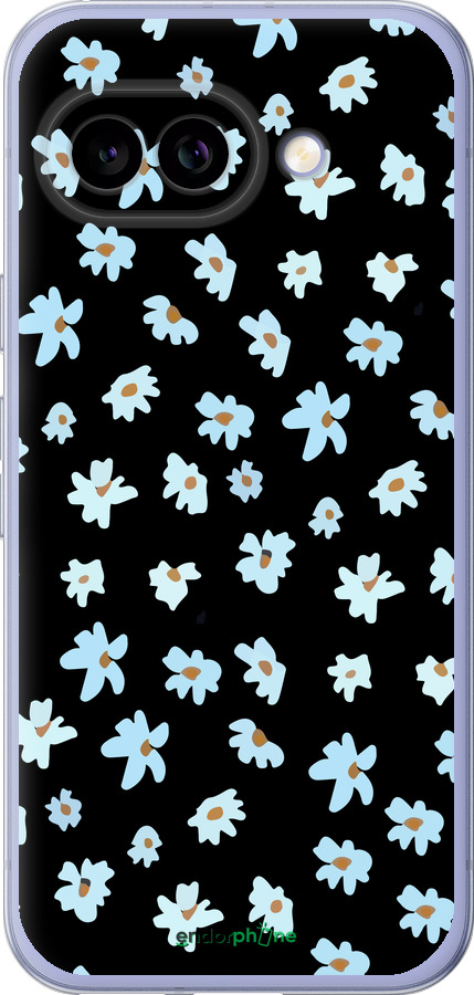 Силиконовый чехол Цветочный для Google Pixel 9A - 4900u-3899 изображение 