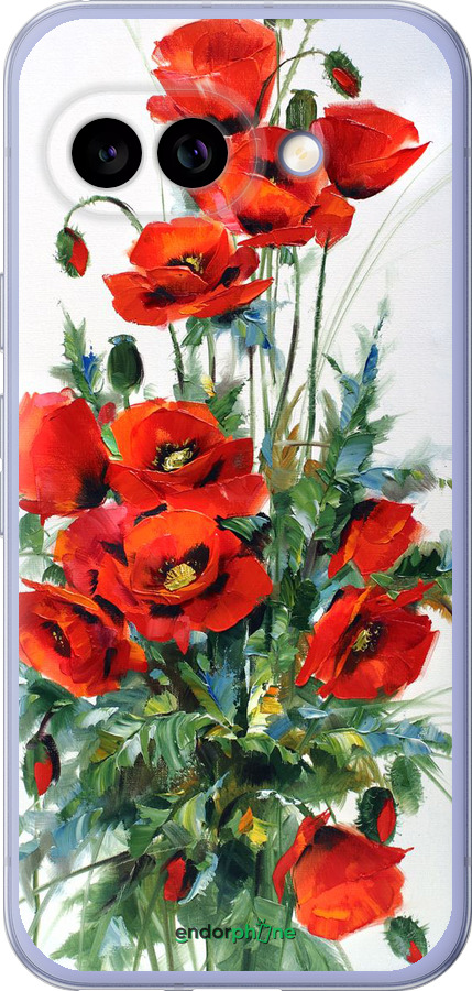 Силиконовый чехол Маки для Google Pixel 9A - 523u-3899 изображение 