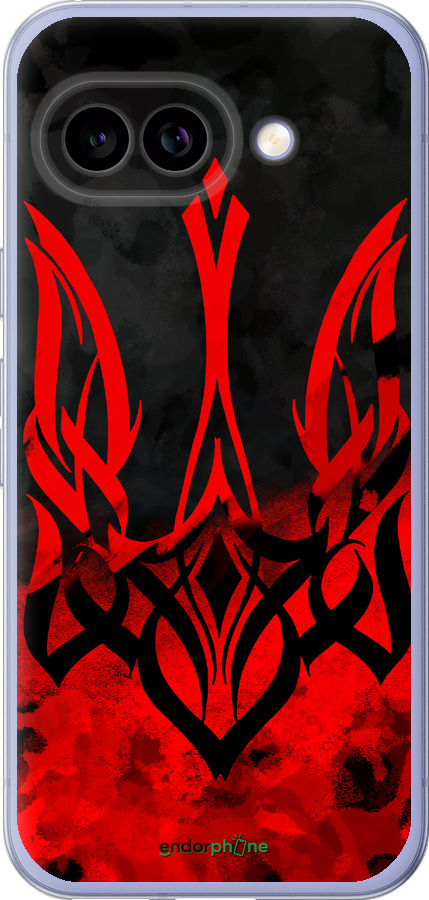 Силиконовый чехол Герб Украины v2 для Google Pixel 9A - 5312u-3899 изображение 