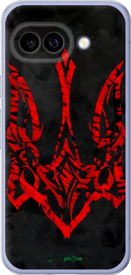 Силиконовый чехол Герб Украины v4 для Google Pixel 9A - 5319u-3899 изображение 