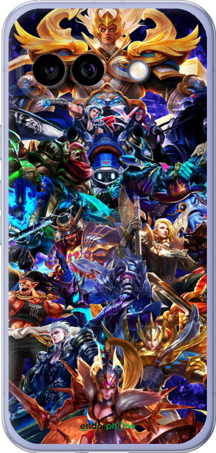 Силиконовый чехол № 5375 для Google Pixel 9A - 5375u-3899 изображение 