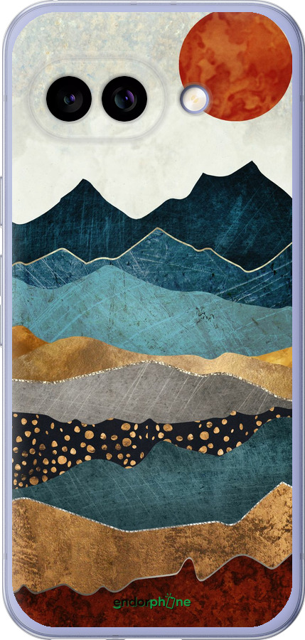 Силиконовый чехол Закат горы для Google Pixel 9A - 5434u-3899 изображение 