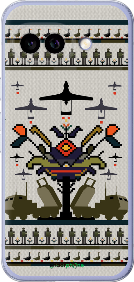 Силиконовый чехол Вышиванка UA для Google Pixel 9A - 5446u-3899 изображение 