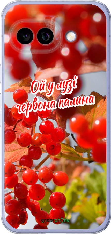 Силиконовый чехол Калина для Google Pixel 9A - 5454u-3899 изображение 