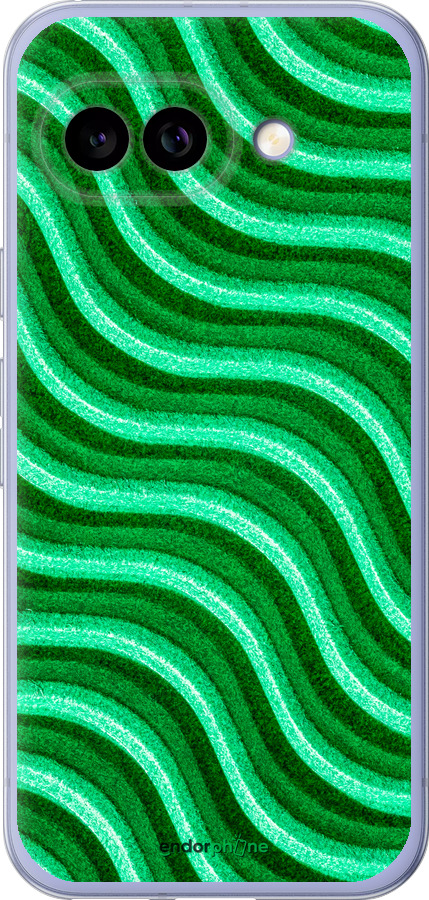 Силиконовый чехол Волнистые линии для Google Pixel 9A - 5578u-3899 изображение 