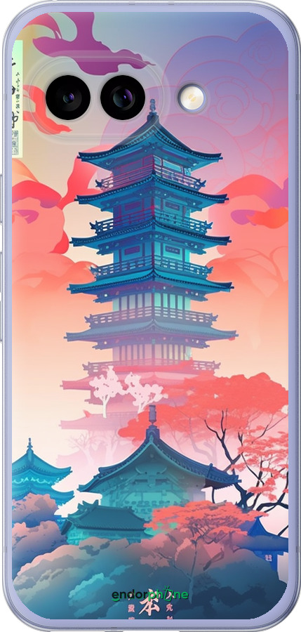 Силиконовый чехол Япония монастырь для Google Pixel 9A - 5590u-3899 изображение 