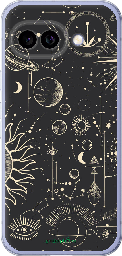 Силиконовый чехол Фаза луны для Google Pixel 9A - 5605u-3899 изображение 