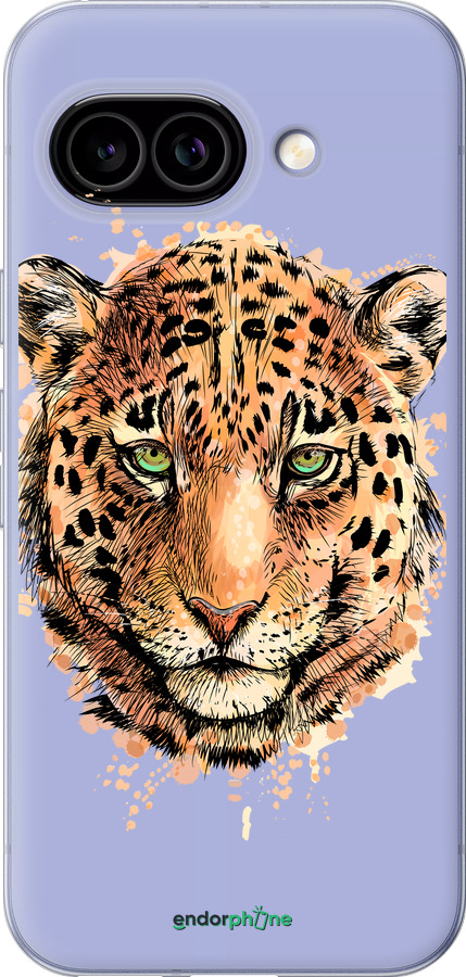 Силиконовый чехол Леопард v2 для Google Pixel 9A - 5606u-3899 изображение 