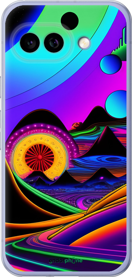 Силиконовый чехол Абстракция v3 для Google Pixel 9A - 5620u-3899 изображение 