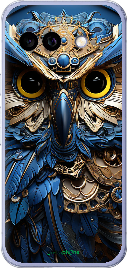 Силиконовый чехол Сова v2 для Google Pixel 9A - 5649u-3899 изображение 