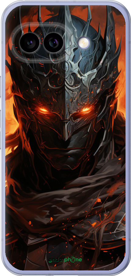 Силиконовый чехол Темный рыцарь для Google Pixel 9A - 5650u-3899 изображение 