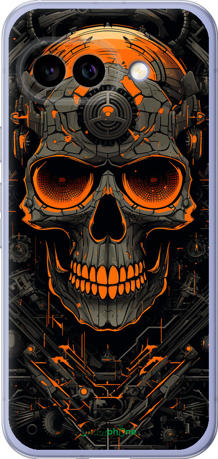 Силиконовый чехол Череп для Google Pixel 9A - 5952u-3899 изображение 