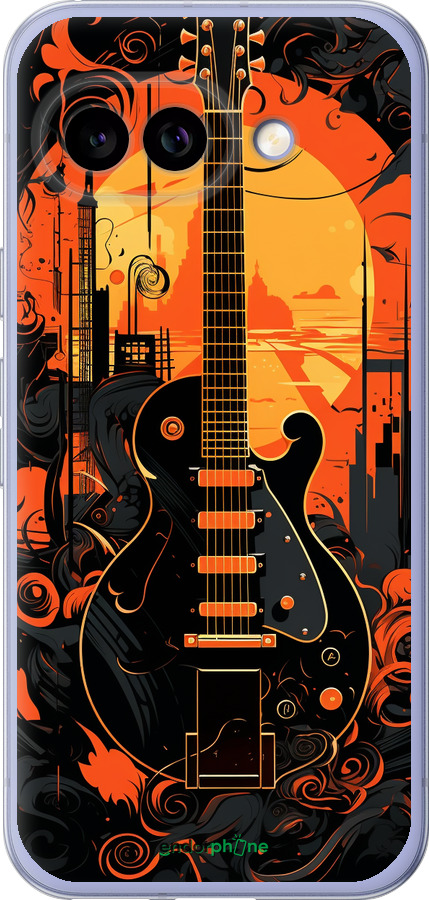 Силиконовый чехол Гитара для Google Pixel 9A - 5957u-3899 изображение 