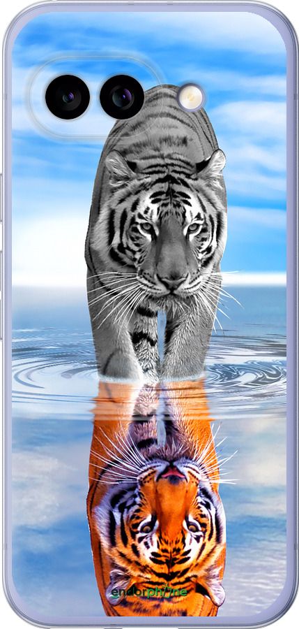 Силиконовый чехол Тигр для Google Pixel 9A - 6016u-3899 изображение 