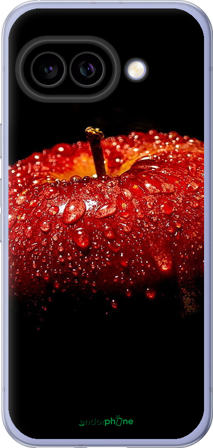 Силіконовий чехол Яблуко для Google Pixel 9A - 6022u-3899 изображение 