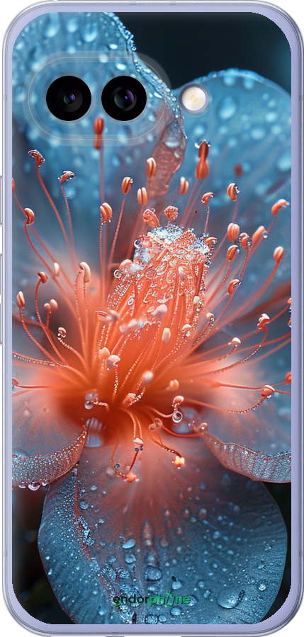 Силиконовый чехол Роса на цветке для Google Pixel 9A - 6039u-3899 изображение 