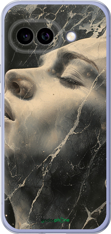 Силиконовый чехол Мраморная женщина для Google Pixel 9A - 6040u-3899 изображение 