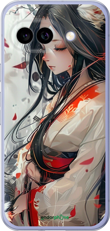 Силиконовый чехол Кицуне для Google Pixel 9A - 6073u-3899 изображение 