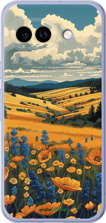 Силиконовый чехол Украинское поле для Google Pixel 9A - 6082u-3899 изображение 