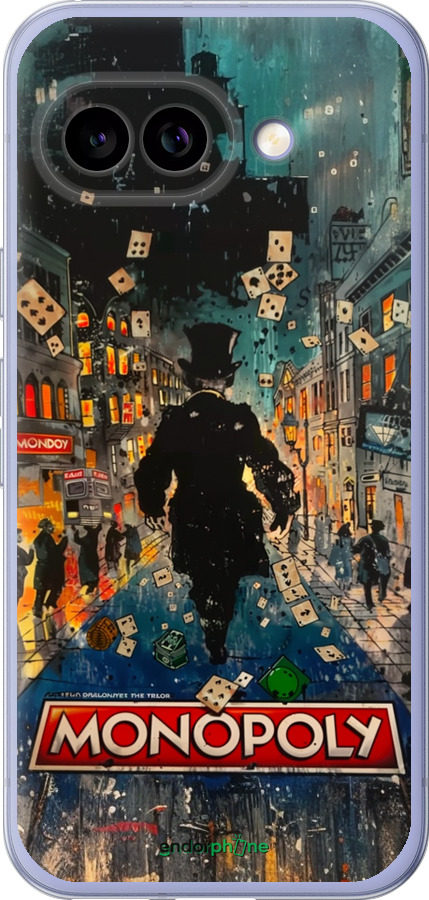 Силиконовый чехол Метрополис игры для Google Pixel 9A - 6085u-3899 изображение 