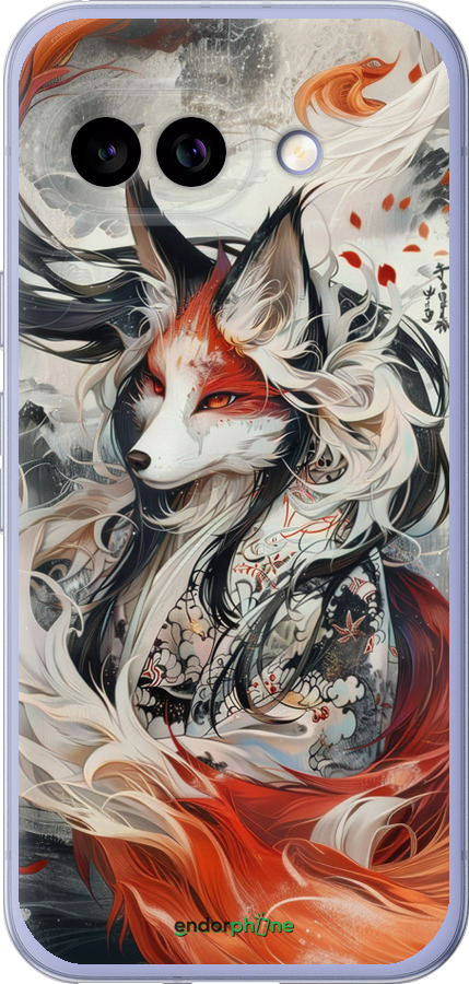 Силиконовый чехол Дух кицунэ' для Google Pixel 9A - 6107u-3899 изображение 