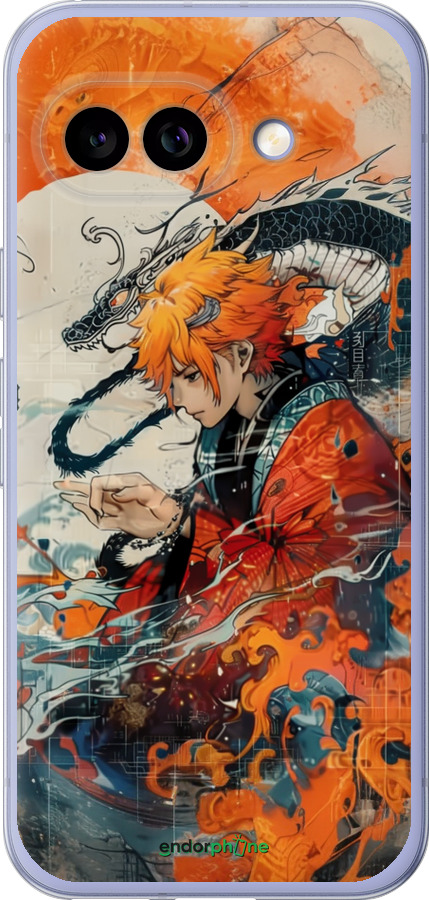 Силиконовый чехол Зеницу Агацума для Google Pixel 9A - 6114u-3899 изображение 