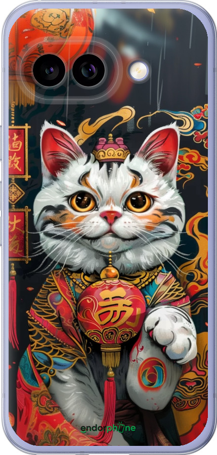 Силиконовый чехол China Cat v2 для Google Pixel 9A - 6135u-3899 изображение 