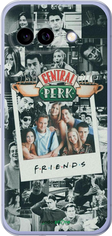 Силиконовый чехол Друзья для Google Pixel 9A - 6276u-3899 изображение 