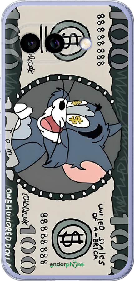 Силиконовый чехол Том и джерри для Google Pixel 9A - 6291u-3899 изображение 