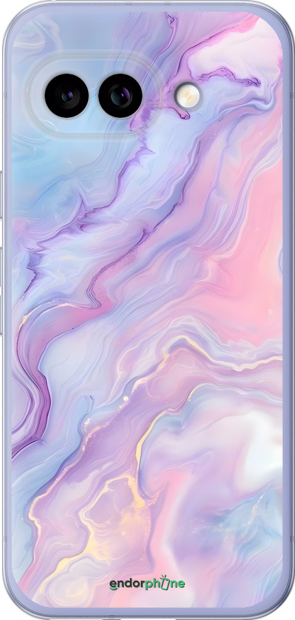 Силиконовый чехол Нежный мрамор для Google Pixel 9A - 6310u-3899 изображение 