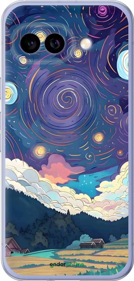 Силиконовый чехол Креативный арт для Google Pixel 9A - 6322u-3899 изображение 