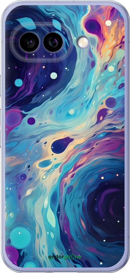 Силиконовый чехол Арт акварель для Google Pixel 9A - 6329u-3899 изображение 