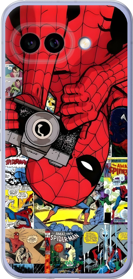 Силиконовый чехол Человек паук 2 для Google Pixel 9A - 6333u-3899 изображение 