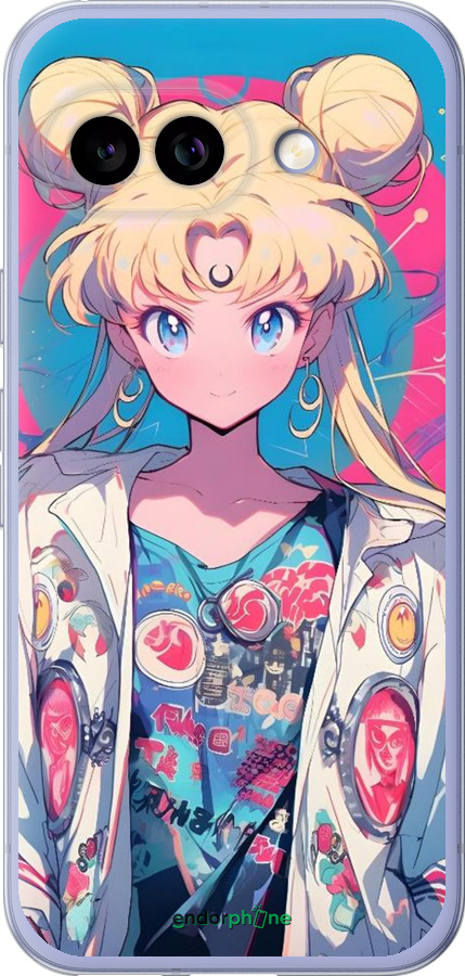 Силиконовый чехол Сейлор Мун 2 для Google Pixel 9A - 6351u-3899 изображение 