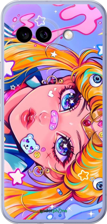 Силиконовый чехол Сейлор Мун 4 для Google Pixel 9A - 6353u-3899 изображение 