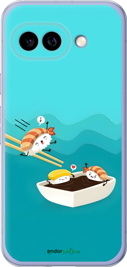 Силиконовый чехол Суши для Google Pixel 9A - 6354u-3899 изображение 