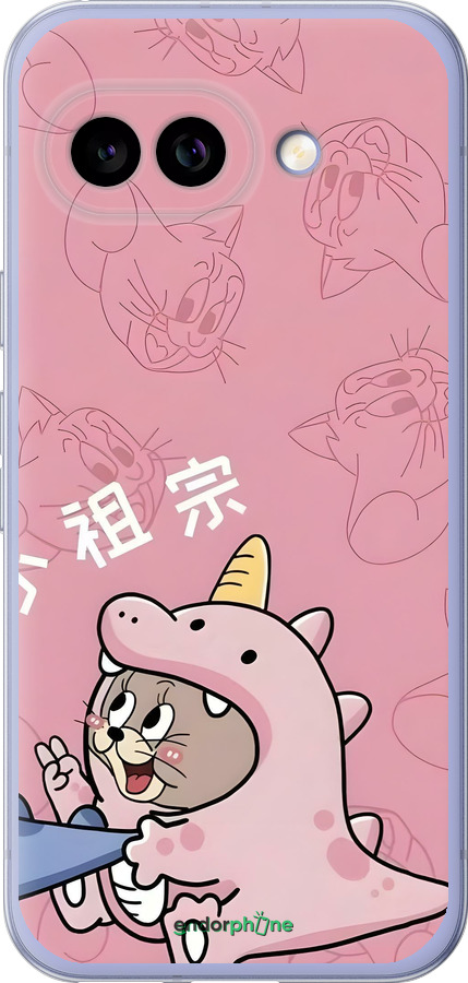 Силиконовый чехол Том и джерри 2 для Google Pixel 9A - 6359u-3899 изображение 