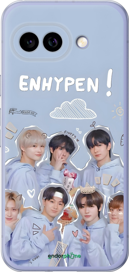 Силиконовый чехол Энхайпен для Google Pixel 9A - 6362u-3899 изображение 