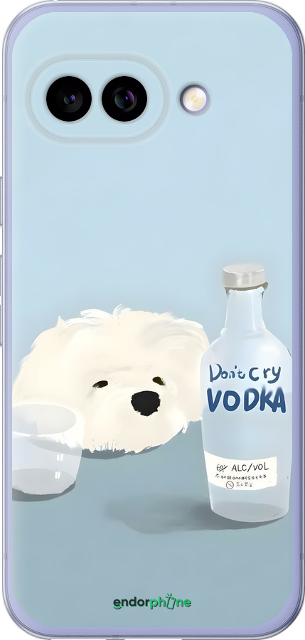 Силіконовий чехол Пес водка для Google Pixel 9A - 6368u-3899 изображение 