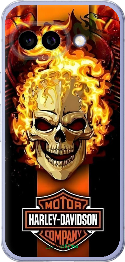 Силіконовий чехол Харлей девидсон для Google Pixel 9A - 6370u-3899 изображение 